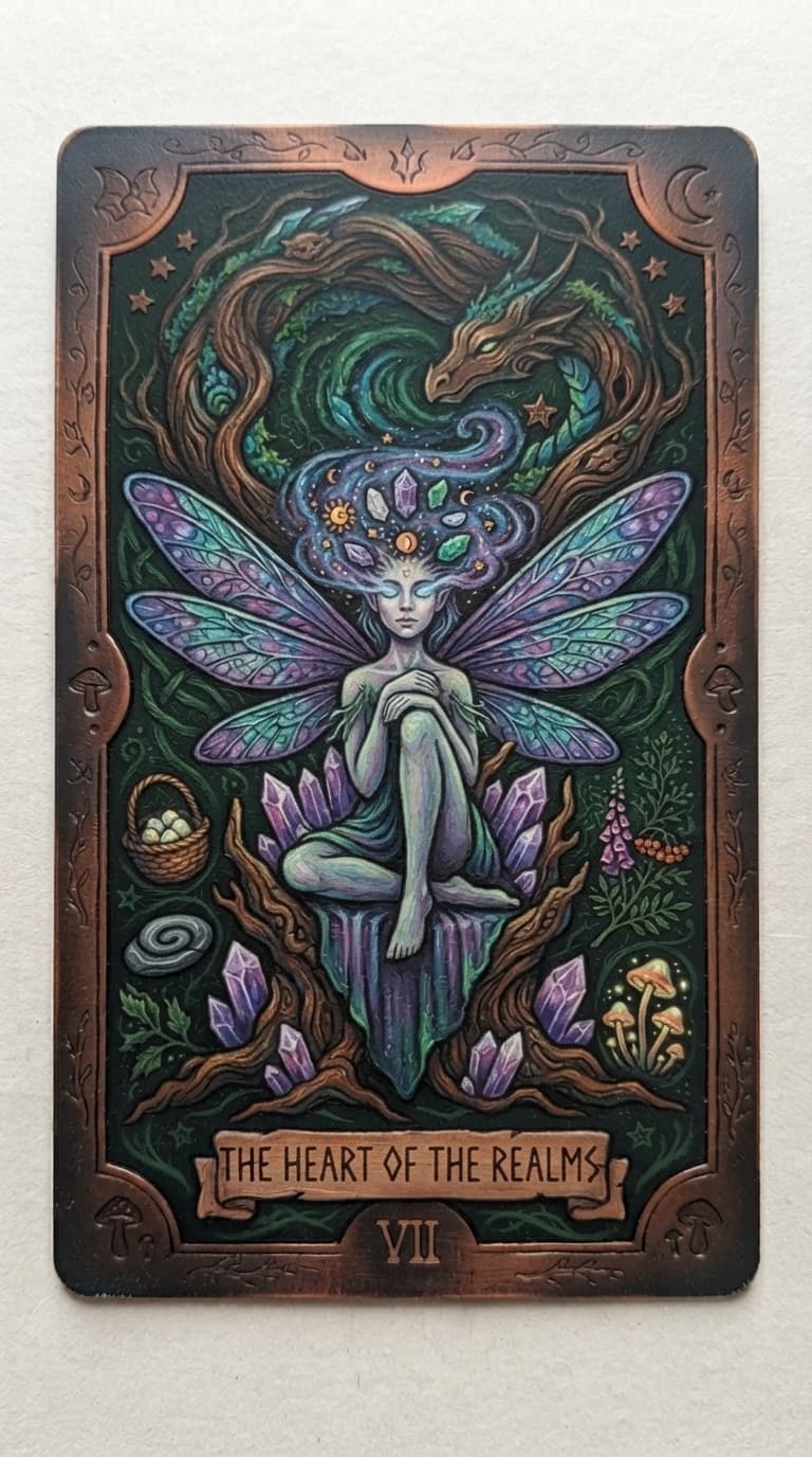 Fairies card back artwork